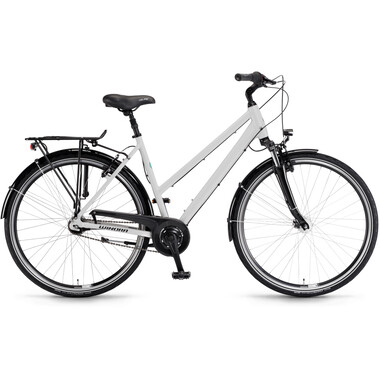 Bicicletta da Città WINORA HOLIDAY N7 TRAPEZ Donna Bianco 2023 0